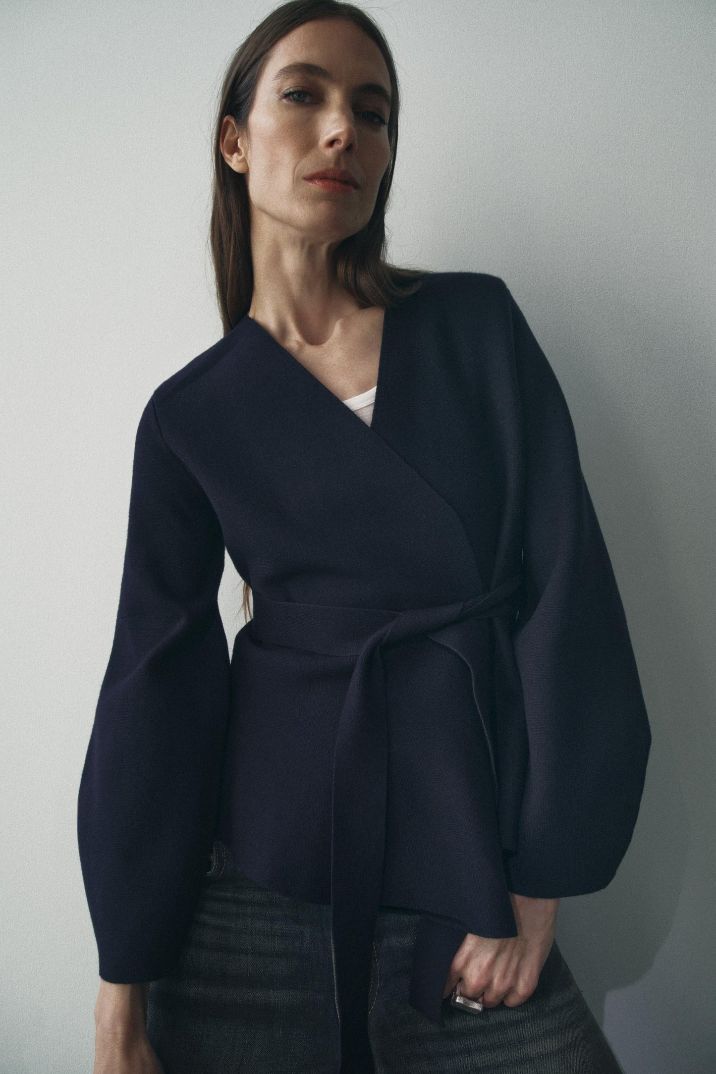 MACY | TIED CARDIGAN