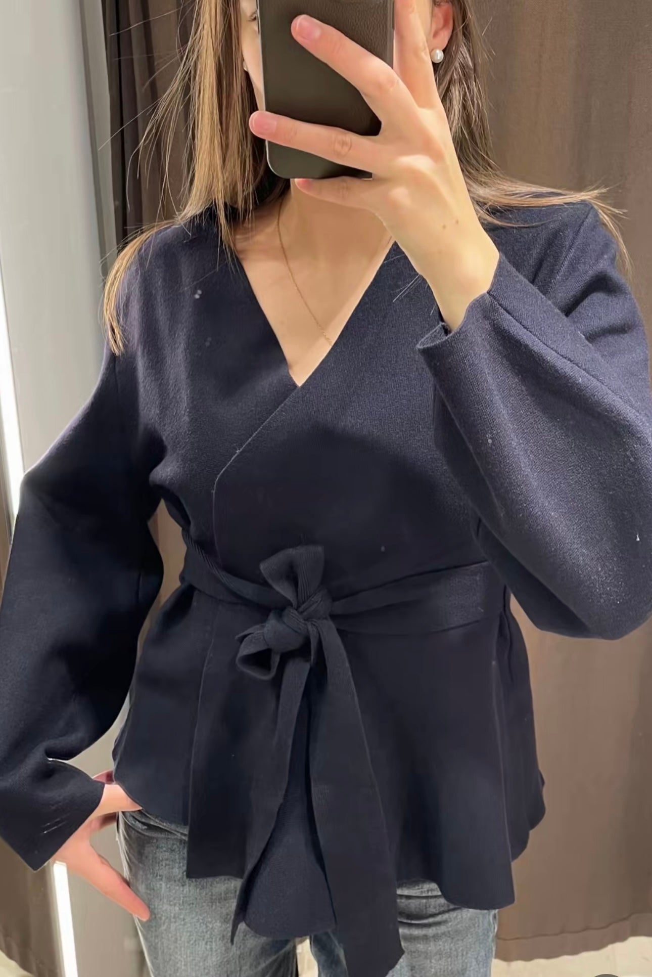 MACY | TIED CARDIGAN