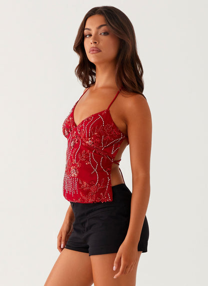 NORA | SEQUIN TOP