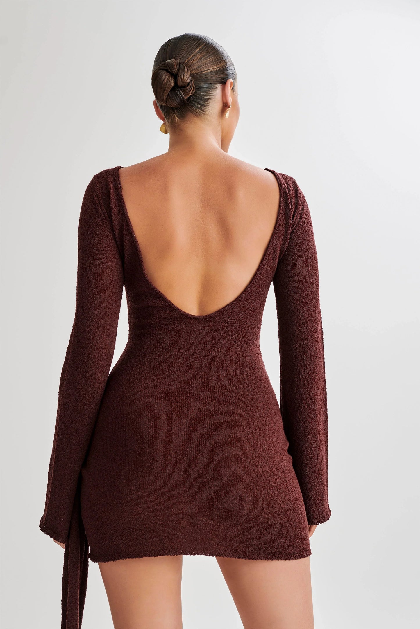 LOLA | KNITTED DRAPE DRESS